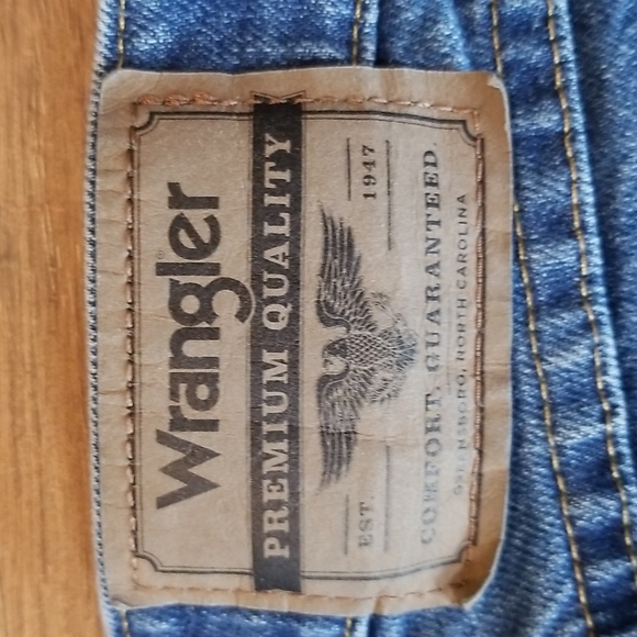 WRANGLER PREMIUM QUALITY Jeans Regular Fit 38 x 29 - Picture 7 of 12